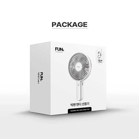 펀닷 FUNdot FD-BIGFAN01 BLDC 빅팬 휴대용 탁상용 저소음 접이식 대용량배터리 선풍기 #5
