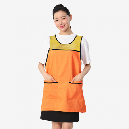 통기성 좋은 메쉬 원피스 앞치마 (망사형) #3