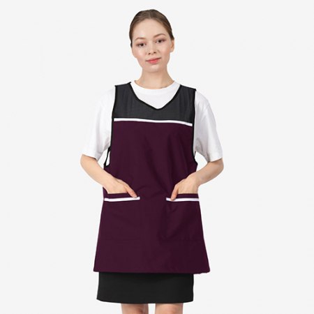 통기성 좋은 메쉬 원피스 앞치마 (망사형) #8