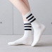 작은이미지: 삼선 스포츠 여성 양말 #2