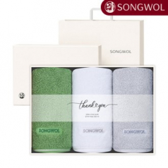 송월 컬러풀 170g 3매 고급 띠지 세트