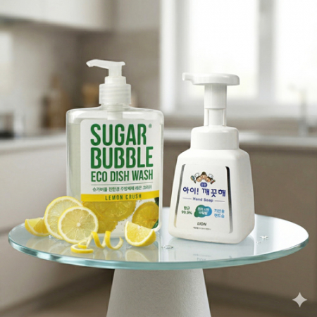 슈가버블 주방세제 470ml + 주방전용 키친솝 아이깨끗해 #2