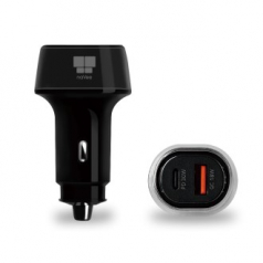 48W 2포트 차량용시거잭충전기 NAVEE NV48-CC48WA