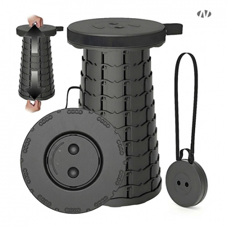 나오 휴대 접이식 텔레스코픽 스톨의자 [강화형 150kg] #2