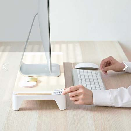 파우트 EYES5 우드 모니터 받침대 노트북 거치대 책상정리 스탠드 #5