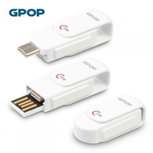 C타입 스윙 슬라이드 OTG USB 메모리 16G