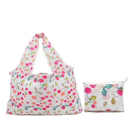 (Blossom) 팬시 패턴 방수 접이식 장바구니 1P #2