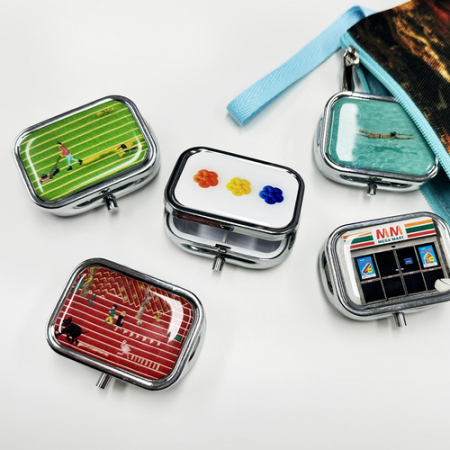 한 손에 들어오는 미니 거울 케이스 ( 커스텀 틴케이스 ) #4