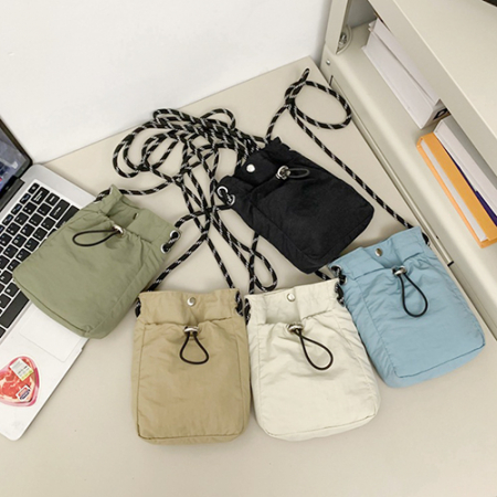 라이트 버킷 스트링 크로스백 #2