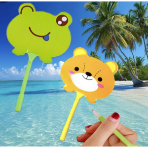 더존 캐릭터 부채 볼펜/ 선풍기처럼 시원하게