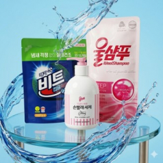 애경 울샴푸 비트 캡슐세제 3종세트