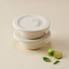 [락앤락] 바로한끼 도자기 밥용기 355ml 2P세트 화이트