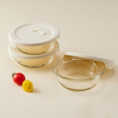 [락앤락] 바로한끼 밥용기 355ml 3P세트 화이트