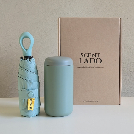 센트라도 멀티고리 5단 양우산+롤링 텀블러 세트 #3