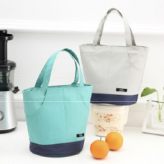 (Blossom) 양포켓타입 블루 보온보냉백 1P