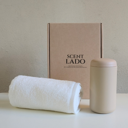 센트라도 송월 타올(수건)+롤링 텀블러 세트 #3