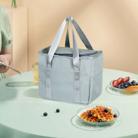 (Blossom) 더블라인 지퍼뚜껑 보온보냉백 1P #2