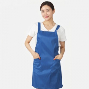 베이직 투포켓 앞치마 H형