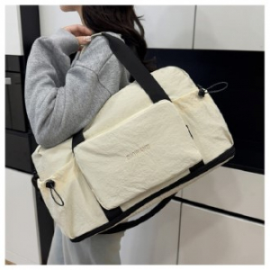 (Blossom) 대용량 링클 접이식 확장형 피트니스 가방 1P