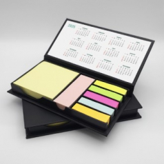 (Blossom) 검정 메모함 (고급 하드커버) 100매 1P