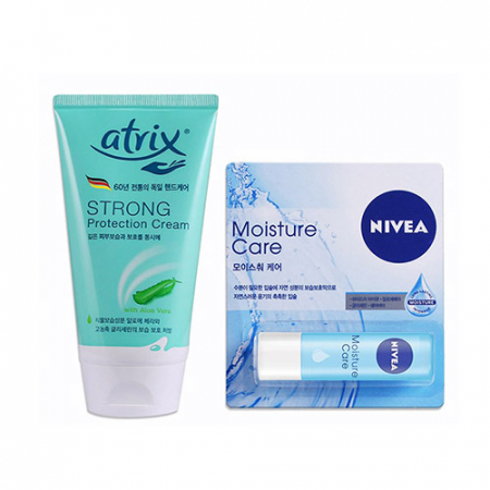 아트릭스 핸드 립 2종세트 (아트릭스핸드75ml +립4.8g) #3