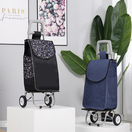 (Blossom) 프리미엄 접이식 쇼핑카트 손수레 - A #2