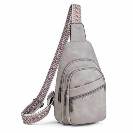 (Blossom) 에스닉 패턴 스트랩 경량 메신저백 1P #2