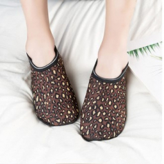 (Blossom) 실내용 미끄럼 방지 보온 덧신 패턴+솔리드 1P