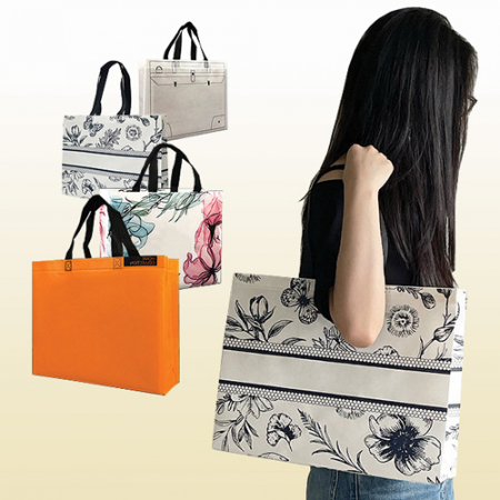 럭셔리 코팅 부직포 쇼핑백 장바구니 #3