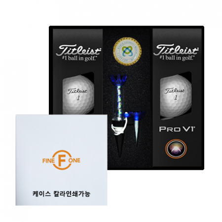 [굿즈]타이틀리스트 PRO V1 6구 금장볼마커 자석티세트 #2