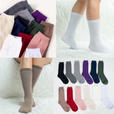 국내생산 여성 무지양말 사계절면양말 개별포장가능 //12컬러 #2