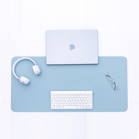 (Blossom) 파스텔컬러 양면사용 다용도 가죽 데스크패드 (400*800*2mm) 1P #2