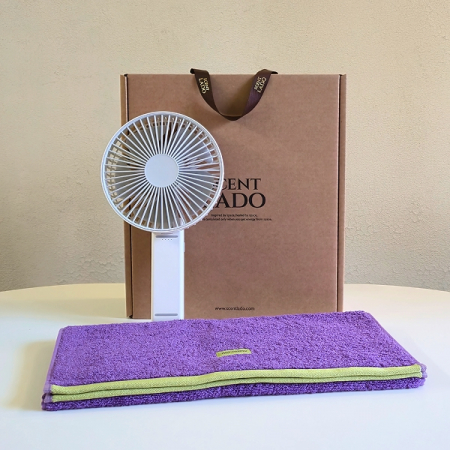 센트라도 B 송월 리오르웨이타올(수건)180g+빅팬 휴대용 핸디선풍기 세트 #4