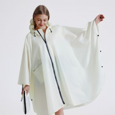 무료인쇄 패션너블 멀티 컬러 망토 판초우의