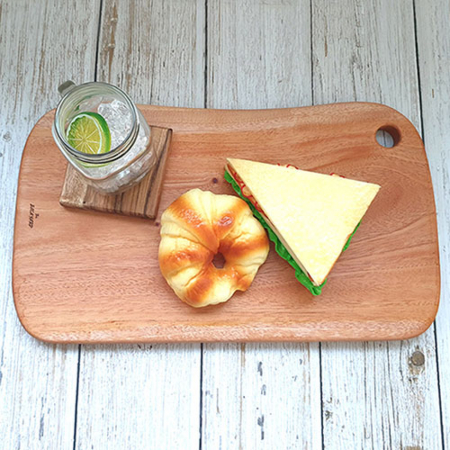 백야드 마호가니 직사각 대 도마 #2