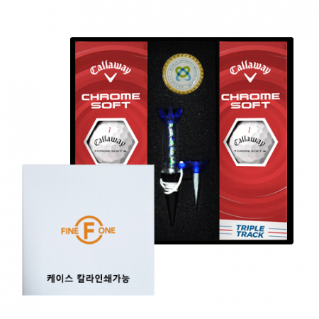 [굿즈]캘러웨이 크롬 TT 6구 금장볼마커 자석티세트 #2