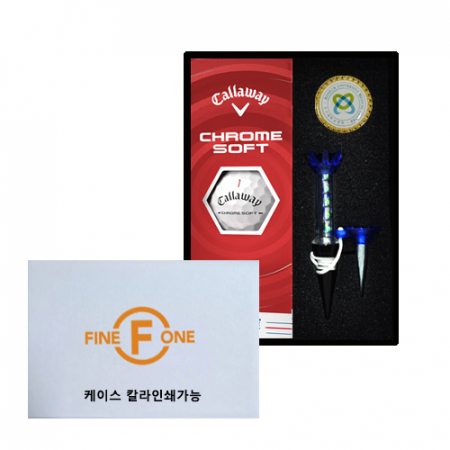 [굿즈]캘러웨이 크롬 TT 3구 금장볼마커 자석티세트 #2