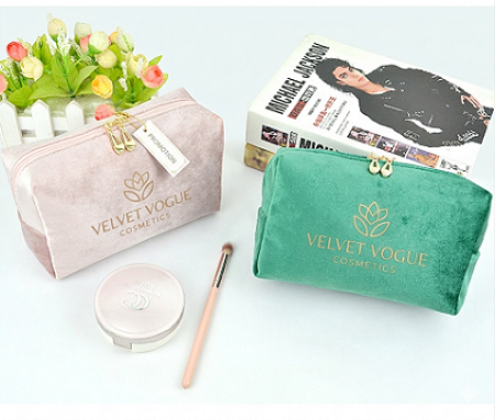 벨벳 화장품 파우치 전사 불박인쇄가능 #3