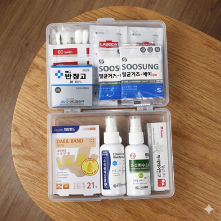 대일밴드 21매 마데케어 연고 미니구급함 E호 #2