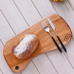 마호가니 우드 피넛 도마