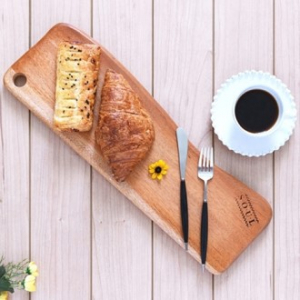 마호가니 우드 롱플레이트 도마