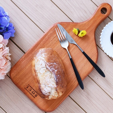 마호가니 우드 손잡이 베이직 도마 #2