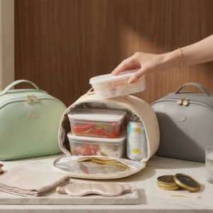 멜루나 원형 토드형 보온 보냉백