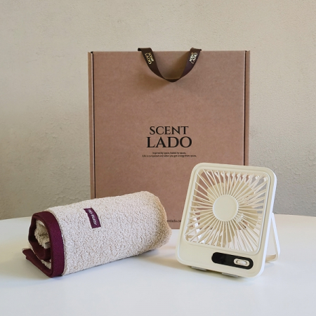 센트라도 B 송월 리오르웨이타올(수건)180g+탁상용 슬림선풍기 세트 #2