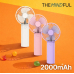 작은이미지: 더마인드풀 2000mah 휴대용 핸디선풍기 색상 3종 #2