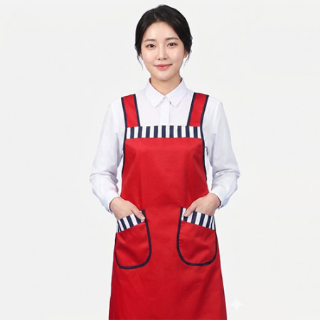 스트라이프 엣지 앞치마 #4