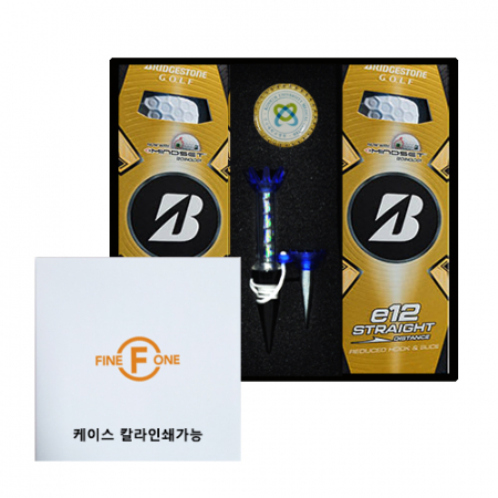 [굿즈]브리지스톤 E12 6구 금장볼마커 자석티세트 #2