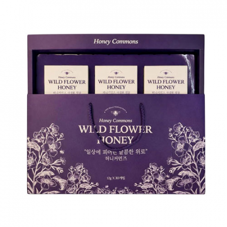 허니커먼즈 야생화 벌꿀  (12g * 30p) #2