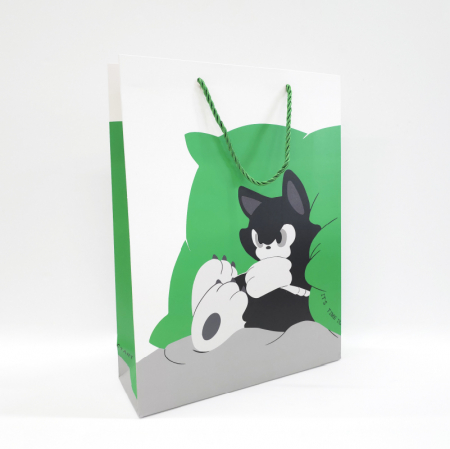 (Blossom) 컬러인쇄 종이 쇼핑백 세로형 (200×270×110/260x360x80/300x400x100/300x400x90mm) 1P #6