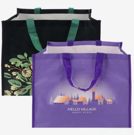 타포린 쇼핑가방(40x37x23cm) 리유저블백 다용도 쇼핑백 장바구니/인쇄가능 /인쇄 제작 가능/ #6